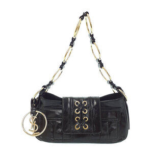 SAINT LAURENT Yves Leather Shoulder Bag